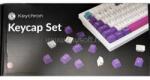 KEYCHRON Low Profile ABS Keycap Full Keycap Set - Black and Grey Version B - HU-ISO (JM-244) (JM-244)