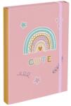 Baagl Plăci pentru caiete școlare A4 Rainbow Pink (A-34206)