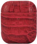 TERRATEC Casti Terratec Husa AirPods AirBox Crocodile Pattern Red (306840)
