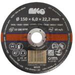 MAGG Csiszolókorong fémhez 150x6x22, 2 mm