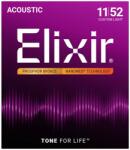 ELIXIR - Phosphor Bronze NanoWeb 11-52 Custom Light akusztikus húrkészlet