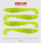 Reiva Zander Power Shad 10cm 4db/cs /Neonzöld-Flitter/ (9901-103)
