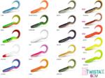 DELPHIN DuoPACK BOX Delphin TwistaX Eeltail UVs / 6x 5db - 6cm/YELLA (101004056)