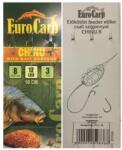 EuroCarp Előkötött feeder előke csaliszigonnyal Chinu-8; 10 cm; 12 lbs (EC-STP030)