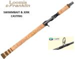Loomis & Franklin Swimbait & Jerk Casting- Im7 Swj702Cxhmf, pergető bot (121-77-044)