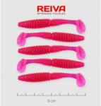 Reiva Zander Power Shad 8cm 5db/cs /Pink-Flitter/ (9901-805)