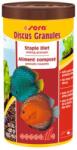 Sera Discus Granulat - granulatum táplálék díszhalak részére (1000ml) nature