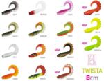 DELPHIN Gumihal Delphin TWISTA UVs / 5db - 8cm/YELLA (101003848)