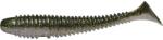 Rapture Ribbed Swing Shad 7cm smoke green 12 db plasztik csali (188-00-962)