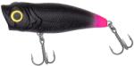 Carpzoom Carp Zoom PZ PoppZoom wobbler, 5, 5 cm, 5, 6 g, fekete, rózsaszín black, úszó (CZ8417)