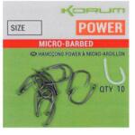 Korum Power Micro Barbed 10-es
