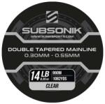 Sonik SUBSONIK DOUBLE TAPERED MAIN LINE CLEAR 12LB 990m (3x330) FELVASTAGODÓ FŐZSINÓR (SNRC0041)