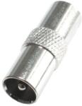 USE Home FST 1 koax dugó, fém, RG 6 kábelre tekerhető, egyenes kivitel 5 db-os kiszerelés! (FST 1)