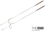 Delphin THE END Skin rig kötött horog / 2db - 20cm/25lbs/#8 (101004308)