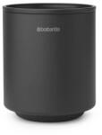 Brabantia Стойка за четки за зъби Brabantia MindSet 1005684, Лесно почистване, Широк отвор, Минерално покритие, Тъмносив (1005684)
