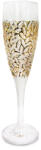 Bohemia 1845 Чаша за шампанско Bohemia 1845 Nicolette Golden Marble 180ml, 6 броя (1005766) - topmall