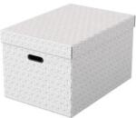 ESSELTE Home L méret 3db/csomag fehér tárolódoboz (ESSELTE_628286) (ESSELTE_628286)