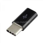 SBOX AD. USB-C B/R USB 2.0 anya - Type-C apa fekete adapter (SBOX_SBOXAD. USB-C_B/R) (SBOX_SBOXAD.USB-C_B/R)