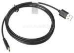 Lanberg USB-C (M)->USB-A (M) 2.0 kábel, 1, 8 m, fekete (CA-USBO-10CC-0018-BK) (CA-USBO-10CC-0018-BK)