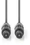 Nedis COTG16000GY100 hangszóró kábel, speakon csatlakozókkal, 10m (COTG16000GY100) (COTG16000GY100)