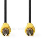 Nedis composite videó kábel, RCA dugó - RCA dugó, hossz 2m, CVGL24100BK20 (CVGL24100BK20) (CVGL24100BK20)