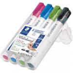 STAEDTLER Táblamarker Lumocolor kerek 4 db-os klt. (pink, világoskék, világoszöld, fekete) (351 WP4-1) (351 WP4-1) - aqua