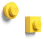 Lego Mágnes, 2 különböző forma, , sárga (L40101732) (L40101732) - aqua