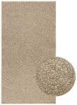 vidaXL ZIZUR bézs juta hatású beltéri és kültéri szőnyeg 80 x 150 cm 4010402 (4010402)