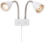 Markslöjd 108900 - Aplică de perete CIRO cu 2 spoturi (2x GU10, 7W, 230V), alb (ML1563)