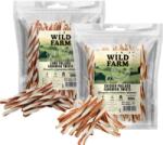 Wild Farm sandviș cu pui și cod 500 g gustare pentru câini + WILD FARM sandviș cu miel și cod 500 g gustare pentru câini