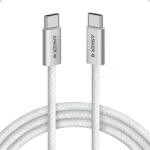 Anker Cablu de date Anker Zolo USB-C la USB-C, 240W, 1.8m, Alb (A8060H22)