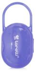 Lorelli Suport transparent cu maner pentru 2 suzete sau tetine, Lorelli, Violet