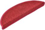 vidaXL 30 db bordeaux piros lépcsőszőnyeg 56x17x3 cm 3365738 (3365738)