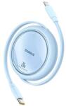 Baseus USB kábel Baseus Free2Pull USB-C és iP 20W 1m (kék)