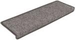 vidaXL 15 db szizál hatású szürke-bézs lépcsőszőnyeg 65x21x4 cm 4.5 kg 326884 (326884)