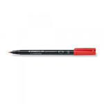 STAEDTLER Marker Lumocolor permanent S piros (313-2) (313-2)