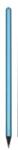 Art Crystella Ceruza, metál kék, aqua kék SWAROVSKI kristállyal, 14 cm, (TSWC306) (TSWC306) - aqua