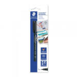 STAEDTLER Marker Lumocolor permanent S fekete fotócímkézés bliszteres (313-9 BK-1) (313-9 BK-1) - aqua