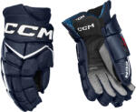 CCM JetSpeed FT8 Pro Navy/White Junior Hokikesztyűk 11 hüvelyk