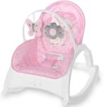 Lorelli Fotoliu balansoar Lorelli Enjoy Pink Hug, cu vibratii si muzica, Roz Sezlong balansoar bebelusi