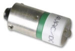 Siemens 3SB3901-1DA LED izzó, BA9s, zöld, 15mA, 24VAC/DC (3SB39011DA)