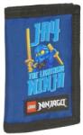 Lego Pénztárca, tépőzáras, 'Ninjago Jay', kék-mintás (L202882512) (L202882512)
