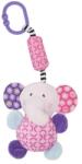 Lorelli Jucarie de plus Lorelli Elefant, 13 cm, clopotel, cu oglinda, 0 luni+