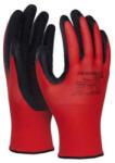 DONAU Védőkesztyű, latex, 'Safety', 10/XL méret, piros (D3202112110) (D3202112110)
