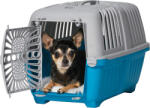 MPS PRATIKO 1 Plastica, Cusca transport animale, albastra, 48 x 31, 5 x 33 cm