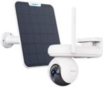 Reolink Camera supraveghere rotativa 4G LTE cu panou solar Reolink Altas GO PT G650, 4 MP, 4 mm, IR 10 m, PIR 10 m, microfon si difuzor, night vision color, acumulator 20000 mAh, slot card, detectie om/vehicu