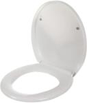 Ruhhy 24547 lassan csukódó, univerzális, fehér WC-ülőke (00024547)