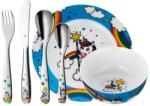WMF Set de tacamuri si vesela pentru copii WMF Einhorn 6 piese inox Cromargan potrivit pentru copii 3-9 ani (1286059964) Tacam