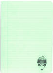 DACO Caiet tip 1 Daco, 24 file, 100 g/mp, coperta plastic, Verde pastel (CT521/VERDEPASTEL)