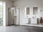 RAVAK Blix II cabină de duș 90x90 cm pătrat aluminiu luciu/sticlă transparentă 1LM70C00Z1 (1LM70C00Z1)